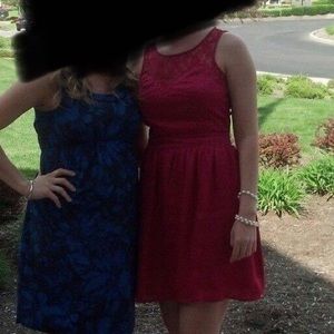 LC Lace and Satin Dress